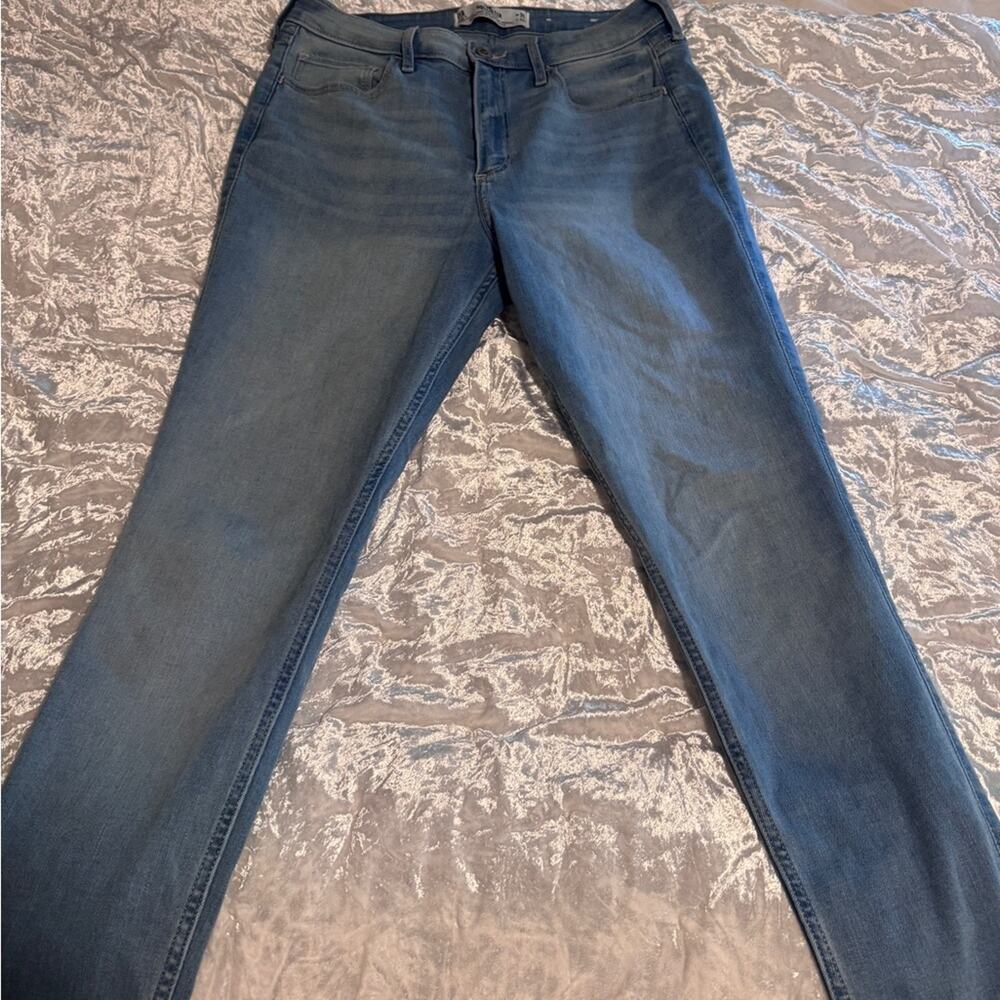 Hollister Blue Skinny Jeans Versatile Denim
